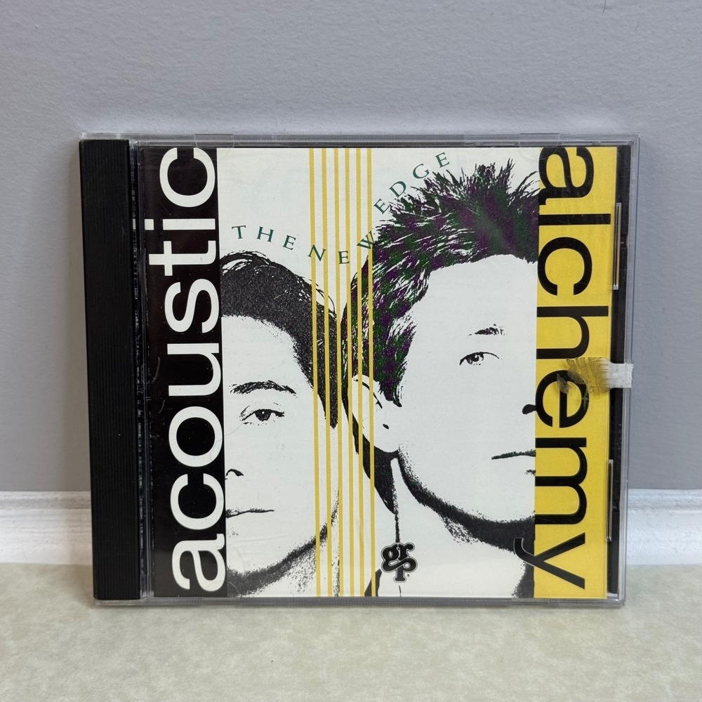 Acoustic Alchemy: The New Edge (CD GRP Records 1990) Jazz Instrumental‎
